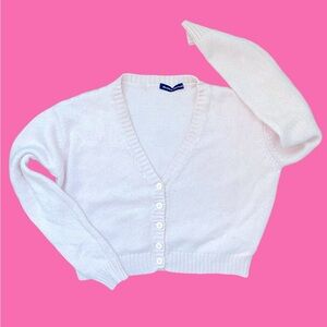 Brandy Melville cropped cardigan sweater